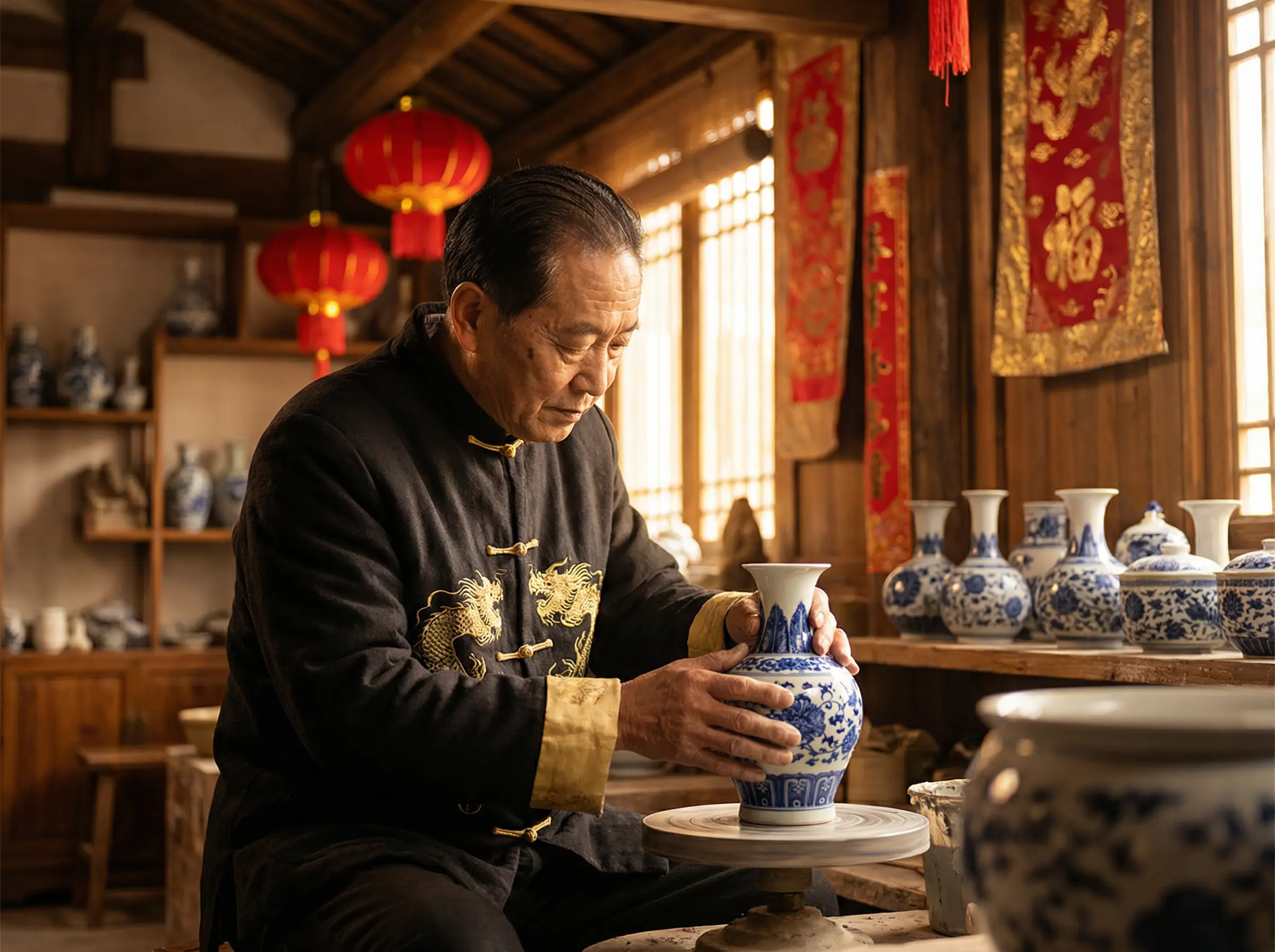 鬼吹灯之龙岭迷窟全集观看 瓷器工艺视频封面